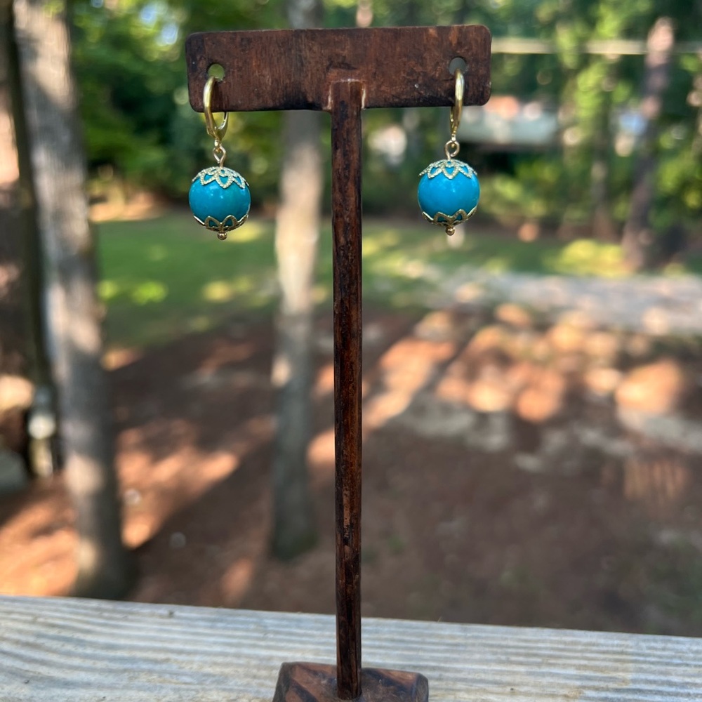 Turquoise earrings